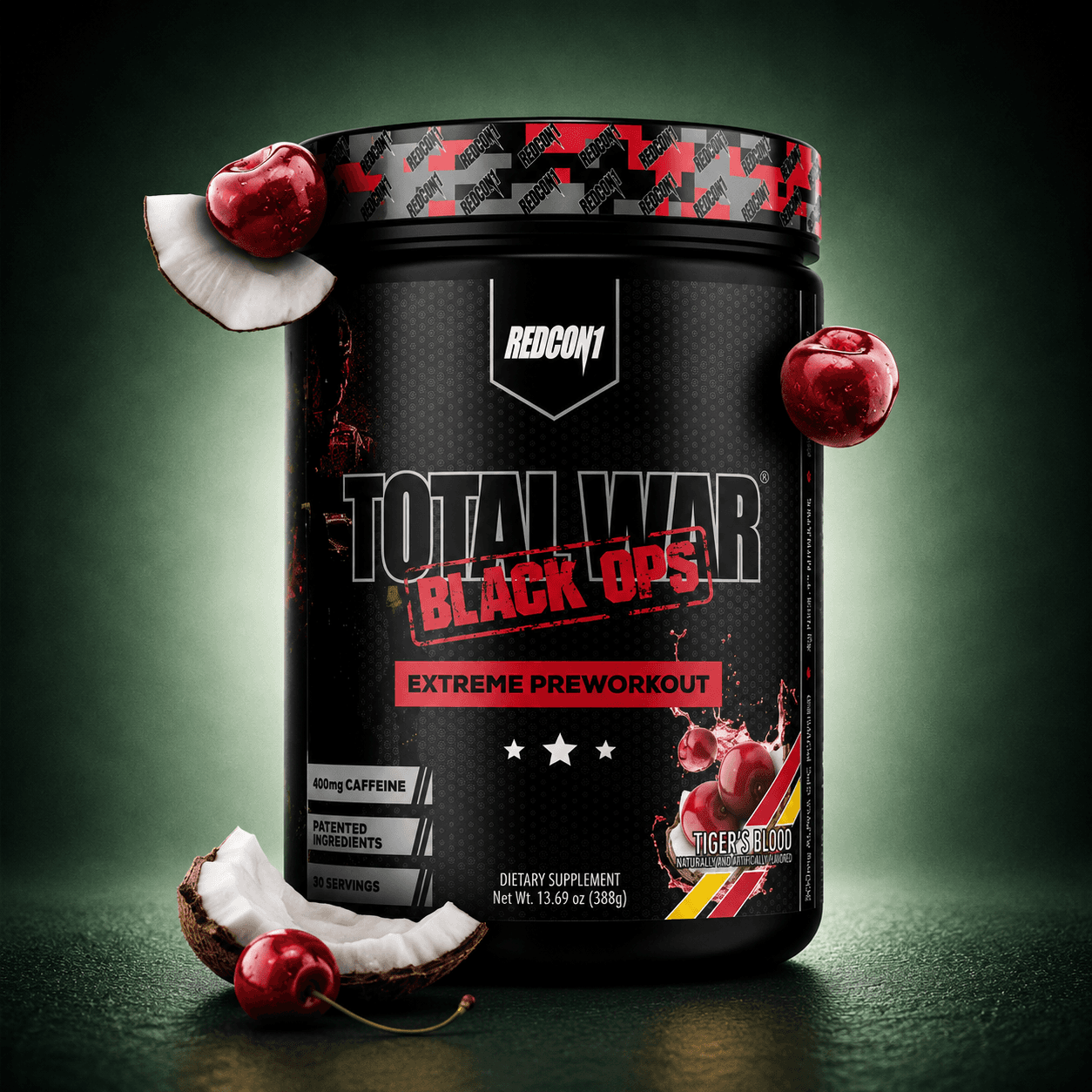 Total War Black Ops Pre Workout 40 Servings By Redcon1