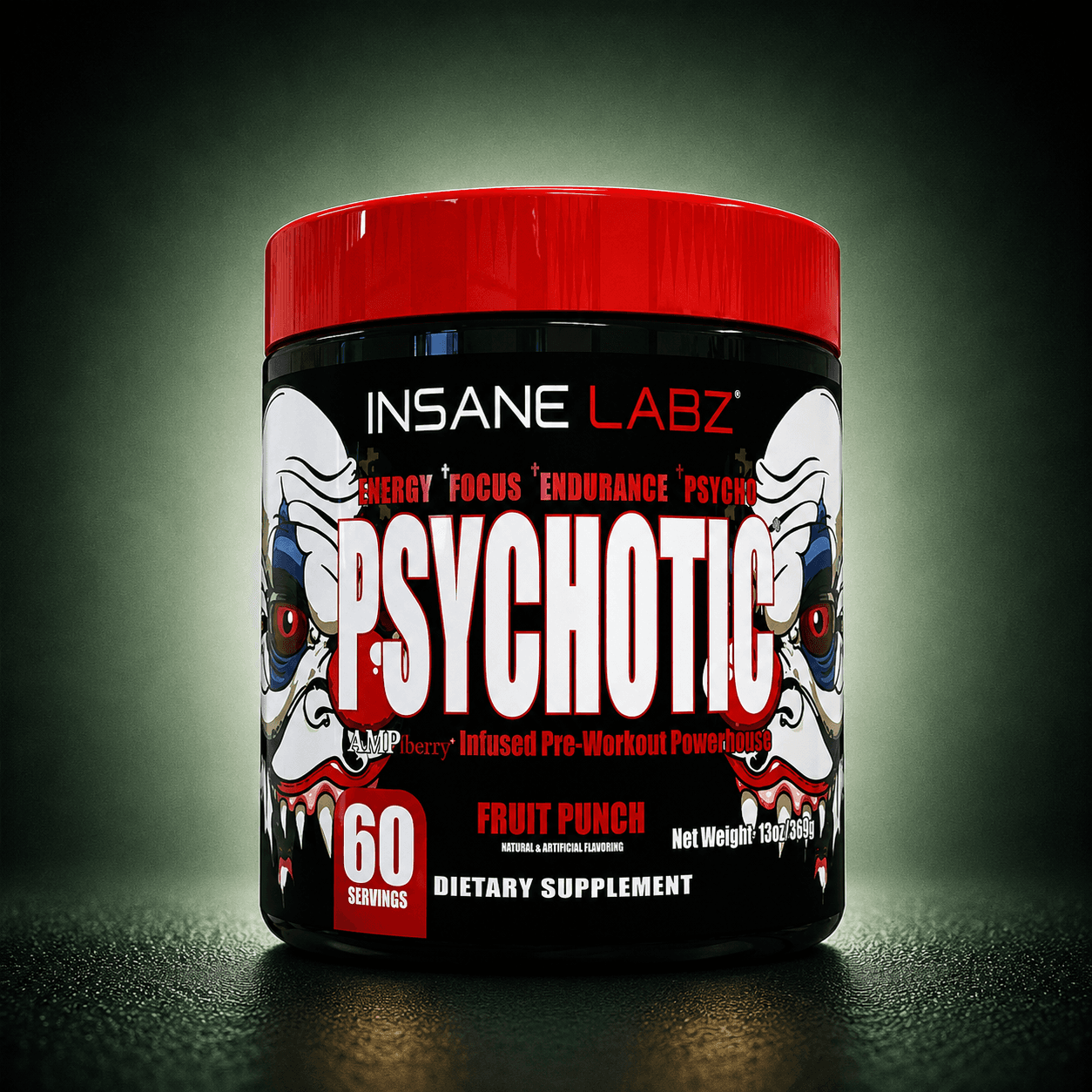 Psychotic Pre-Workout 60 Servings By Insane Labz